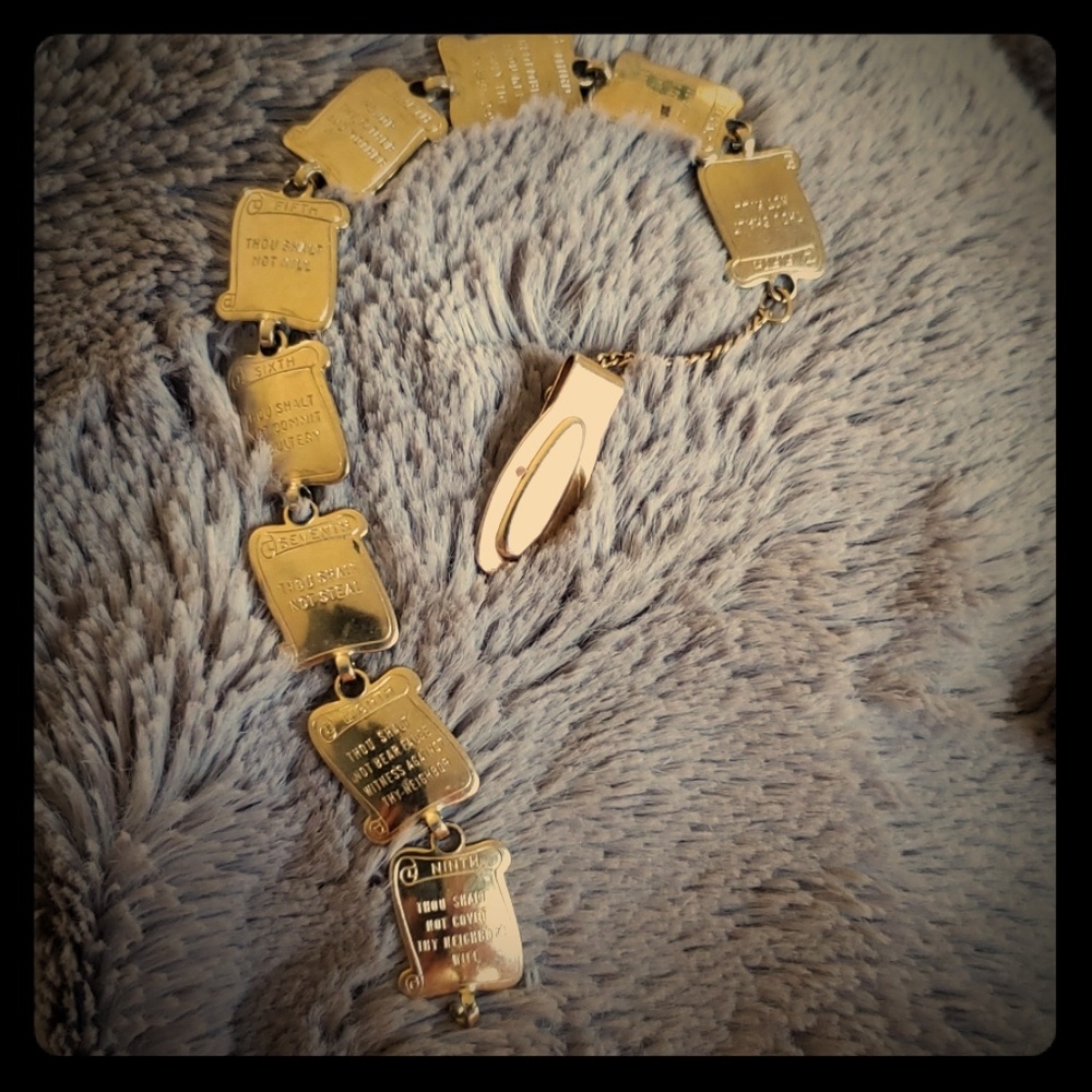 "Ten" Commandments Bookmark ;)